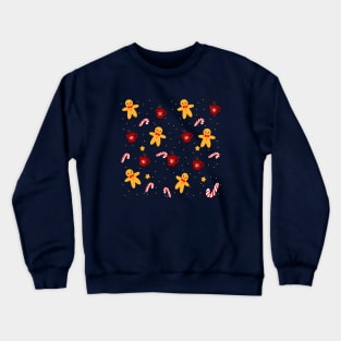 Gingerbread christmas pattern 1. Crewneck Sweatshirt
